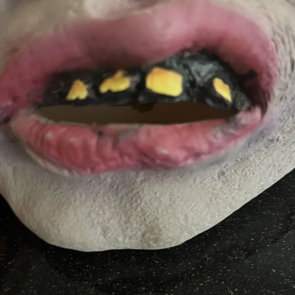 The Paper Magic Group VTG Latex Rubber Walking Dead Man Horror Halloween Mask